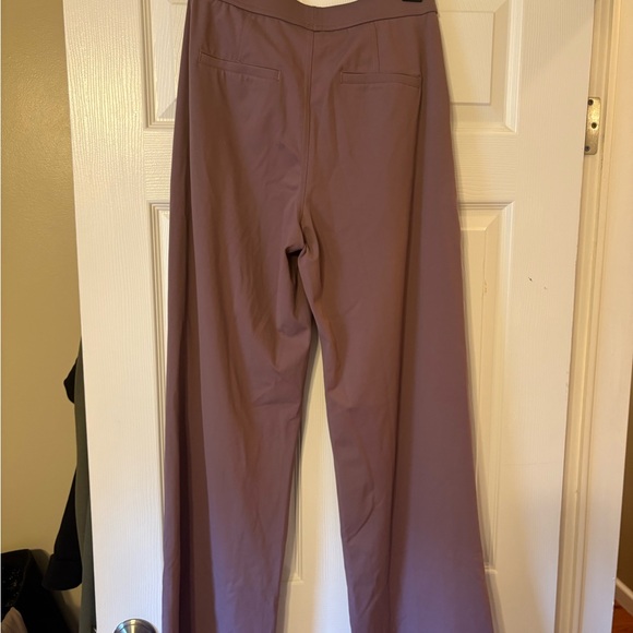 HALARA Women's Mauve Wide Leg Pants - Picture 4 of 5
